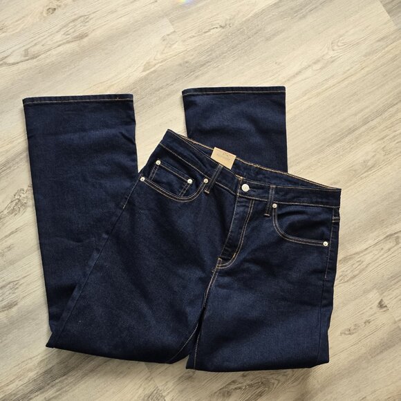 Levi’s 725 High Rise Boot Cut Dark Wash Blue Jeans Women's Pants 31x30 NWT - Picture 3 of 9